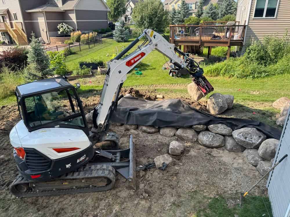 Boulder Walls & Retaining Walls image