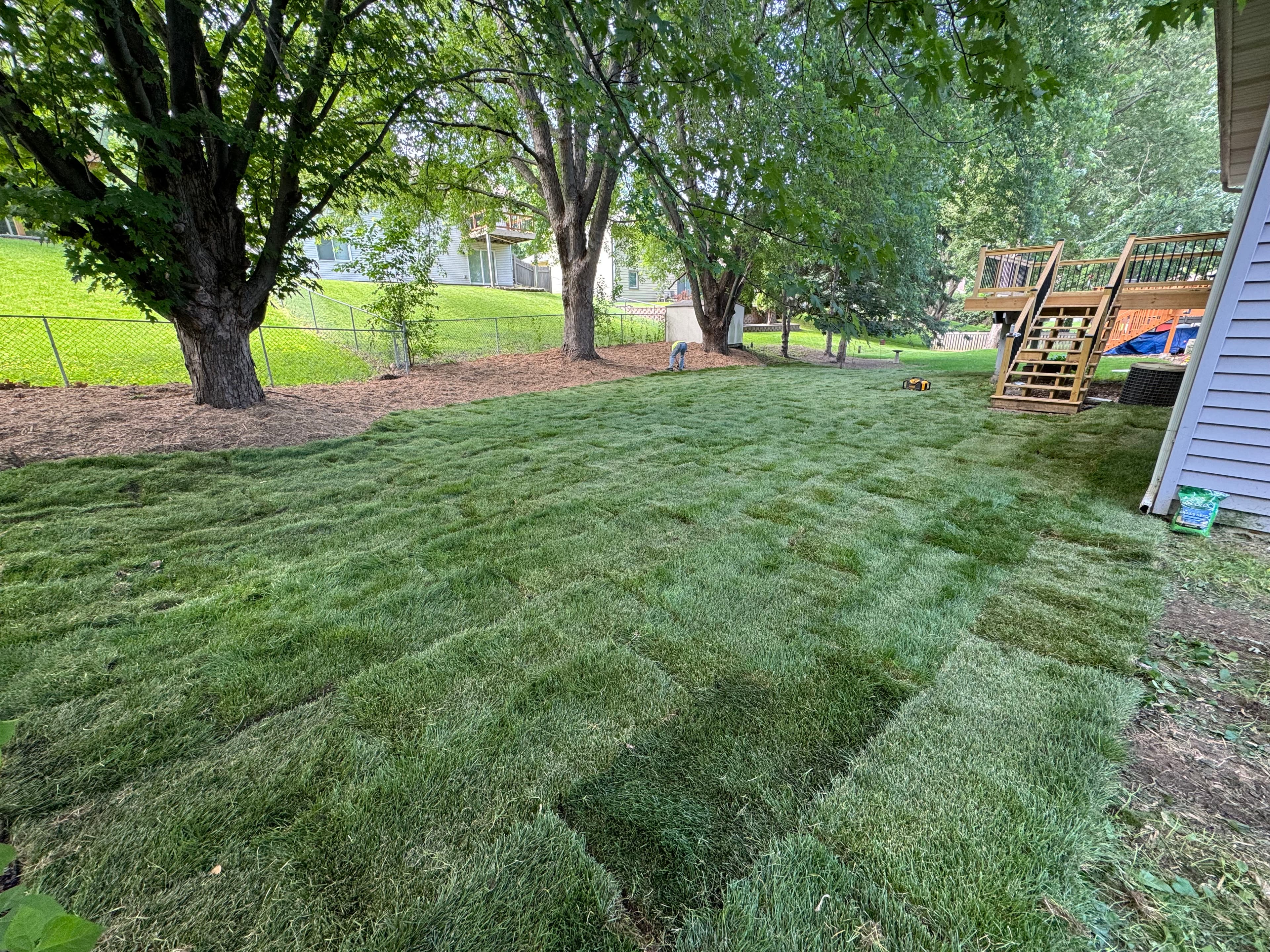 Project Sod Installation and Landscaping Success in Lakeville image